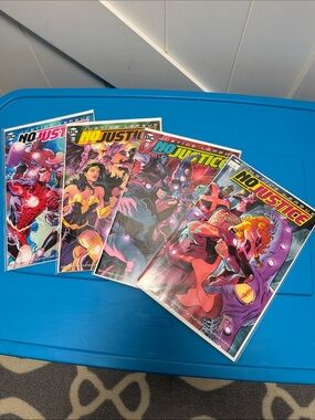 DC No Justice comic set